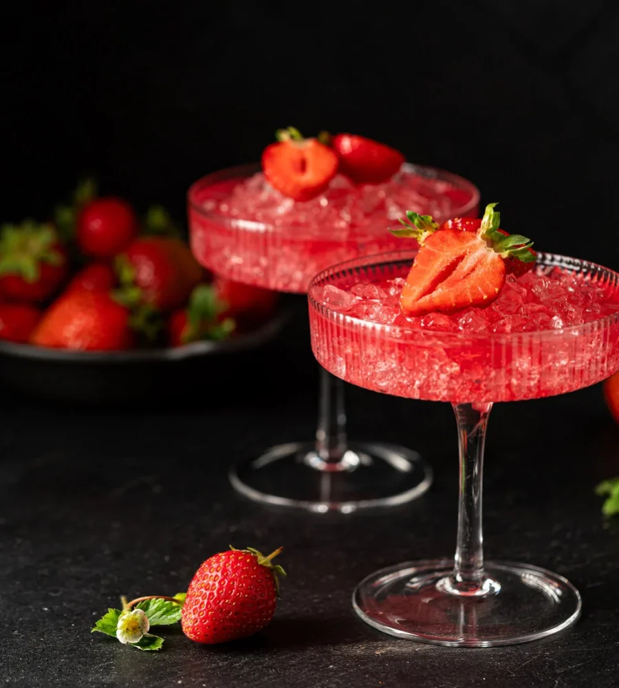 Daiquiri cocktail met aardbei