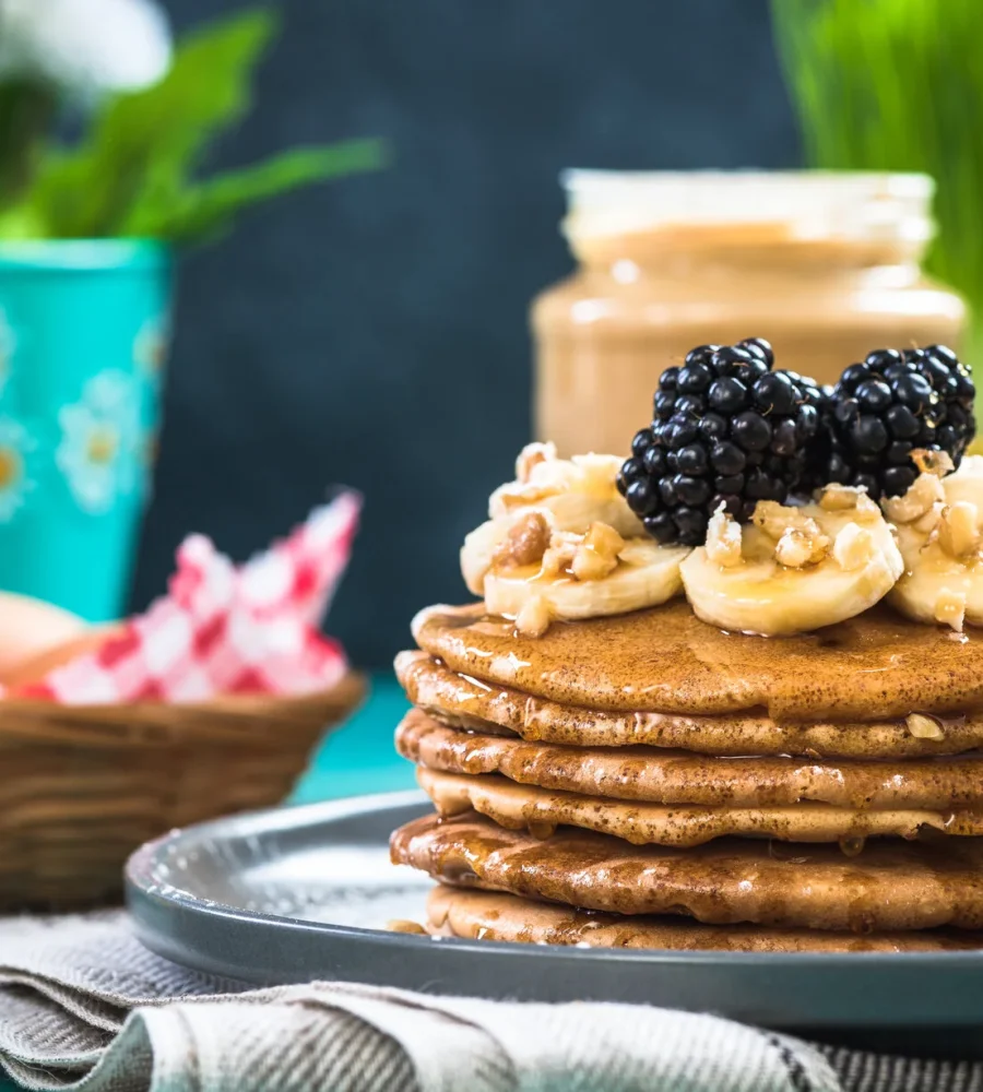 Havermout banaan pannenkoeken